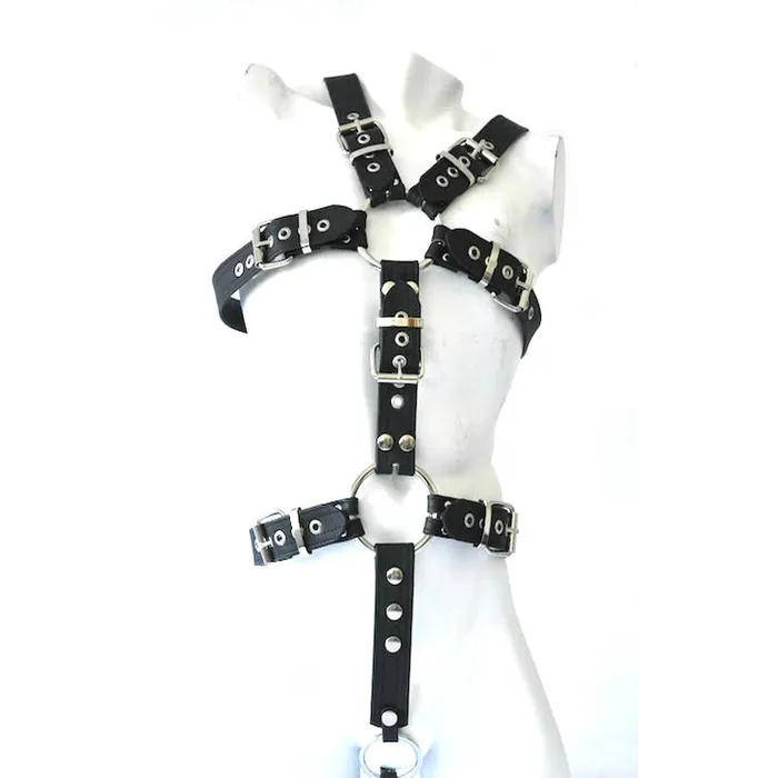 SAX Leather Female Sex Toys SAX Leather Full Body Harness Nappa