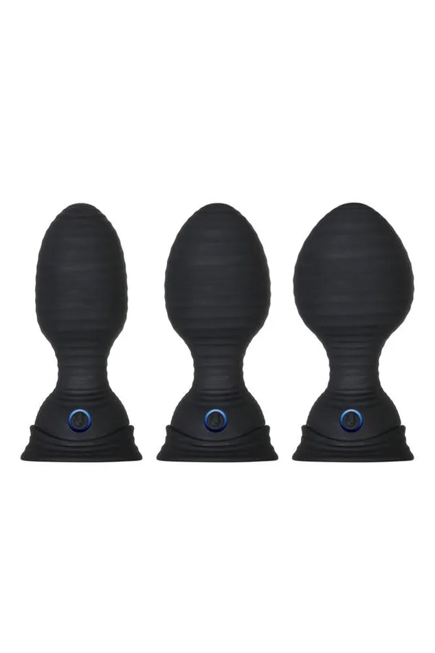 Zero Tolerance Shape Shifter Inflatable Butt Plug Black Zero Tolerance Anal