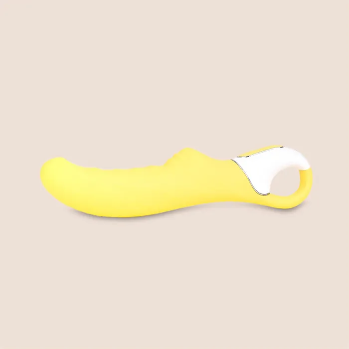 EIS Inc Vibrators Satisfyer Yummy Sunshine flexible ribbed shaft