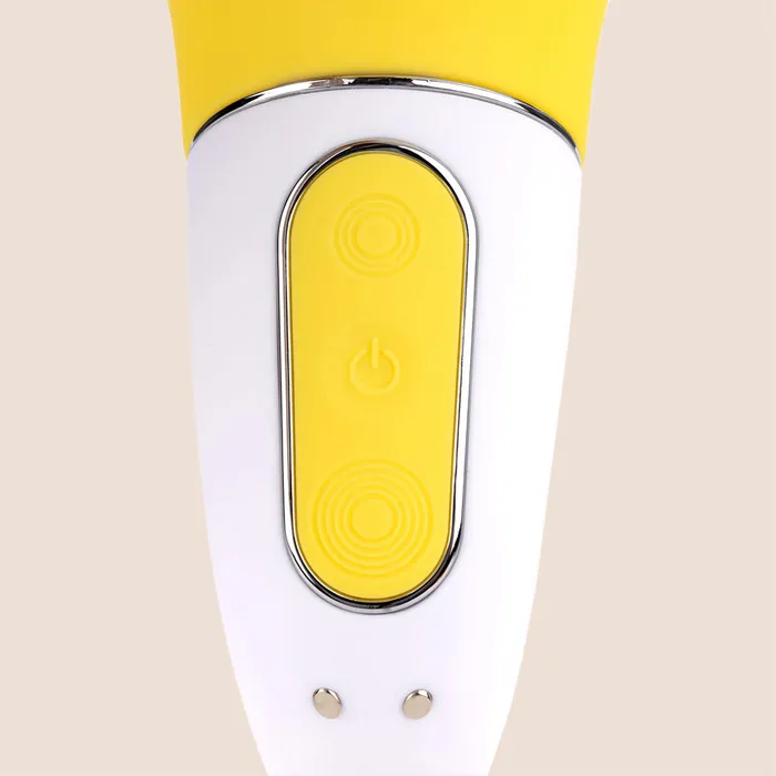 EIS Inc Vibrators Satisfyer Yummy Sunshine flexible ribbed shaft