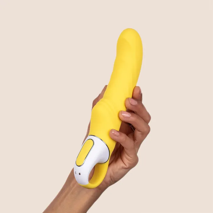 EIS Inc Vibrators Satisfyer Yummy Sunshine flexible ribbed shaft