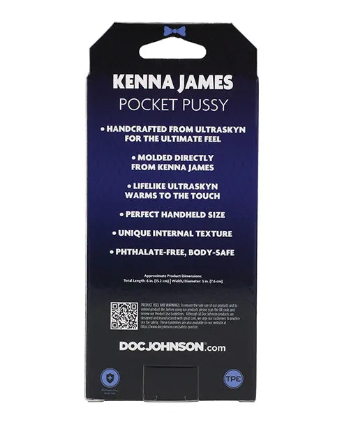 Signature Strokers ULTRASKYN Pocket Pussy Kenna James Vanilla Doc Johnson Male Sex Toys Signature Strokers ULTRASKYN Pocket Pussy Kenna James Vanilla Doc Johnson Male Sex Toys