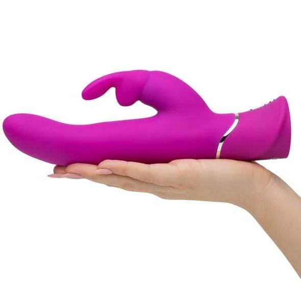 Vibrators Love Honey Love Honey Happy Rabbit Curve Power Motion Thrusting Rabbit Vibrator Purple