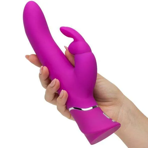 Vibrators Love Honey Love Honey Happy Rabbit Curve Power Motion Thrusting Rabbit Vibrator Purple