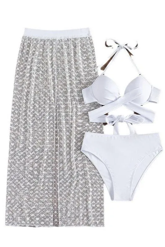 Couples Sinderella Three Piece High Waist Bikini SwimSuit Set Three Piece Swim Suit By Sinderella Couples Sinderella Three Piece High Waist Bikini SwimSuit Set Three Piece Swim Suit By Sinderella