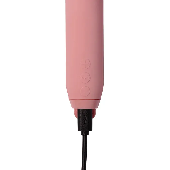 Female Sex Toys Je Joue Je Joue Amour Rechargeable Silicone HeartShaped Fluttering Tip Bullet Vibrator Pale Rosette