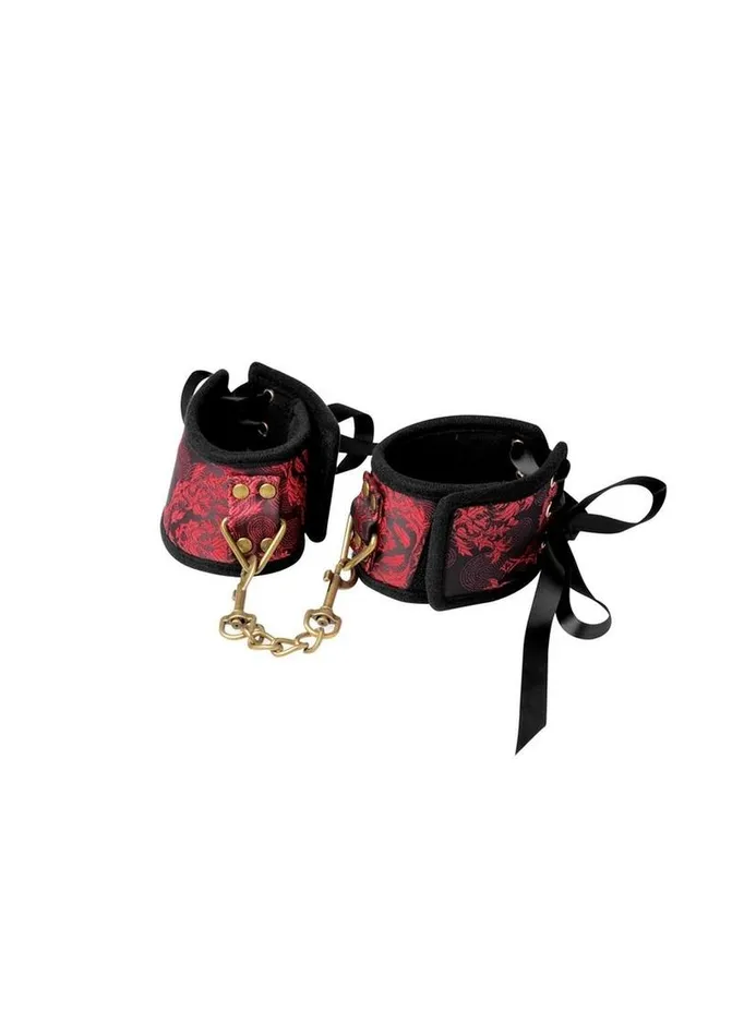 Frisky Red Dragon 5 Piece Satin Bondage Frisky Couples