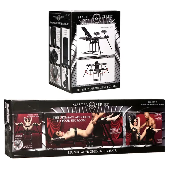Master Series Leg Spreader Obedience Chair Black Master Series Anal Master Series Leg Spreader Obedience Chair Black Master Series Anal