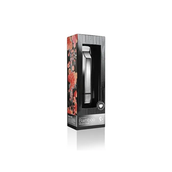 Rocks Off Bamboo 10 Speed Luxury Bullet Vibrator Moon Dust Silver Rocks Off Female Sex Toys