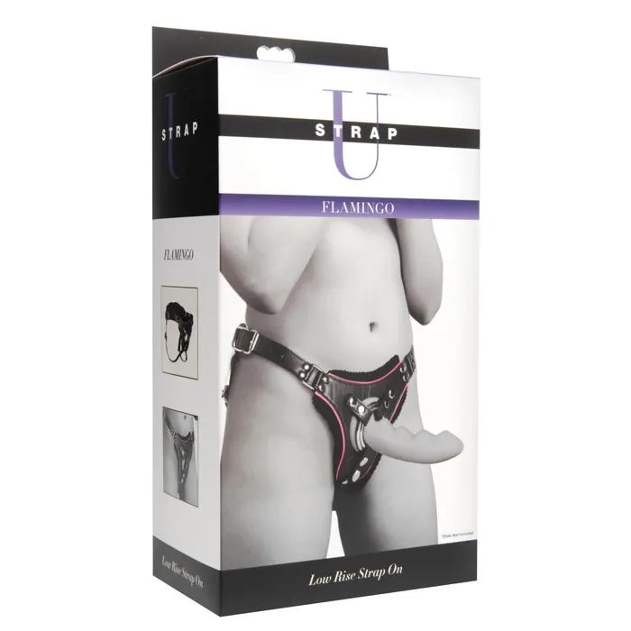 Strap U Female Sex Toys Strap U Flamingo Low Rise StrapOn Harness Black Pink Strap U Female Sex Toys Strap U Flamingo Low Rise StrapOn Harness Black Pink