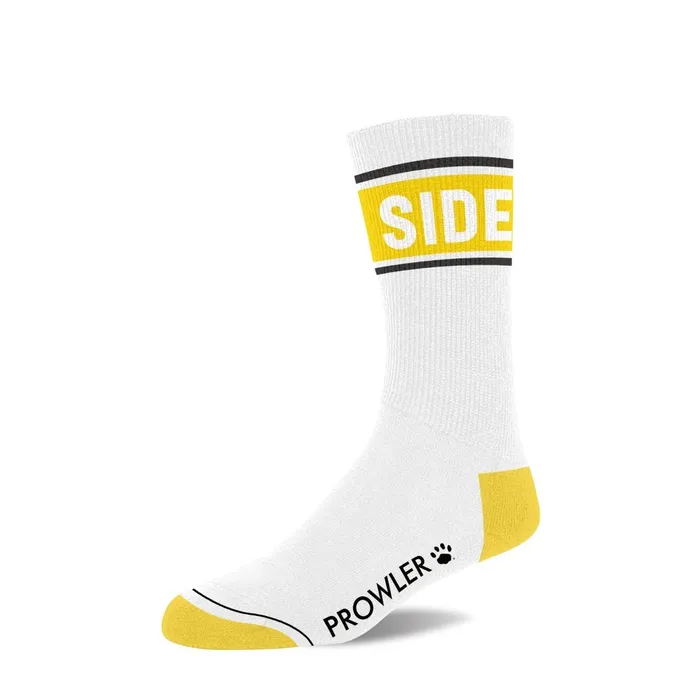 Vibrators Prowler Prowler Side Socks White Yellow