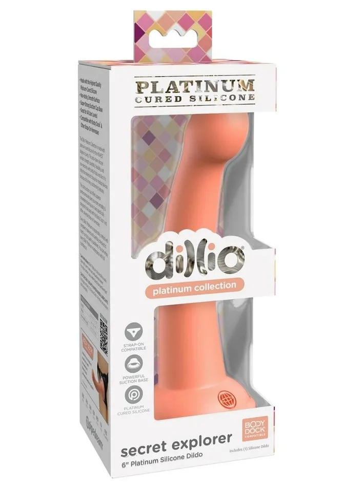 Dillio Dillio Platinum Secret Explorer Silicone Dildo Dildos