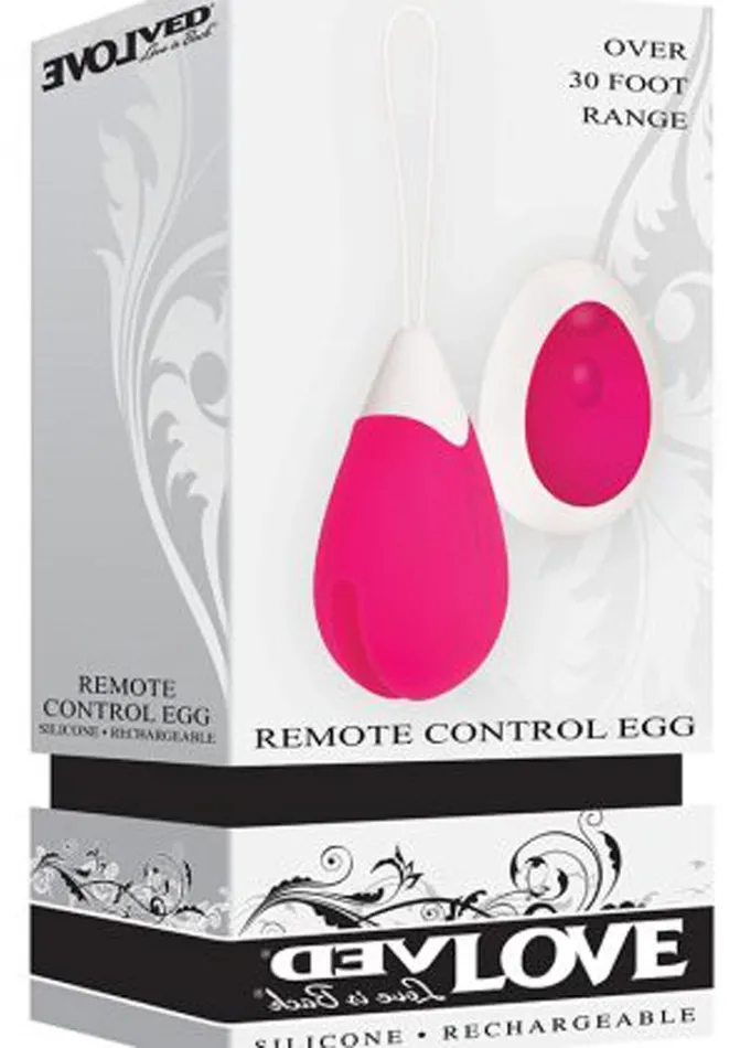 Evolved Female Sex Toys Remote Control Rechargeable Silicone Egg Vibrator