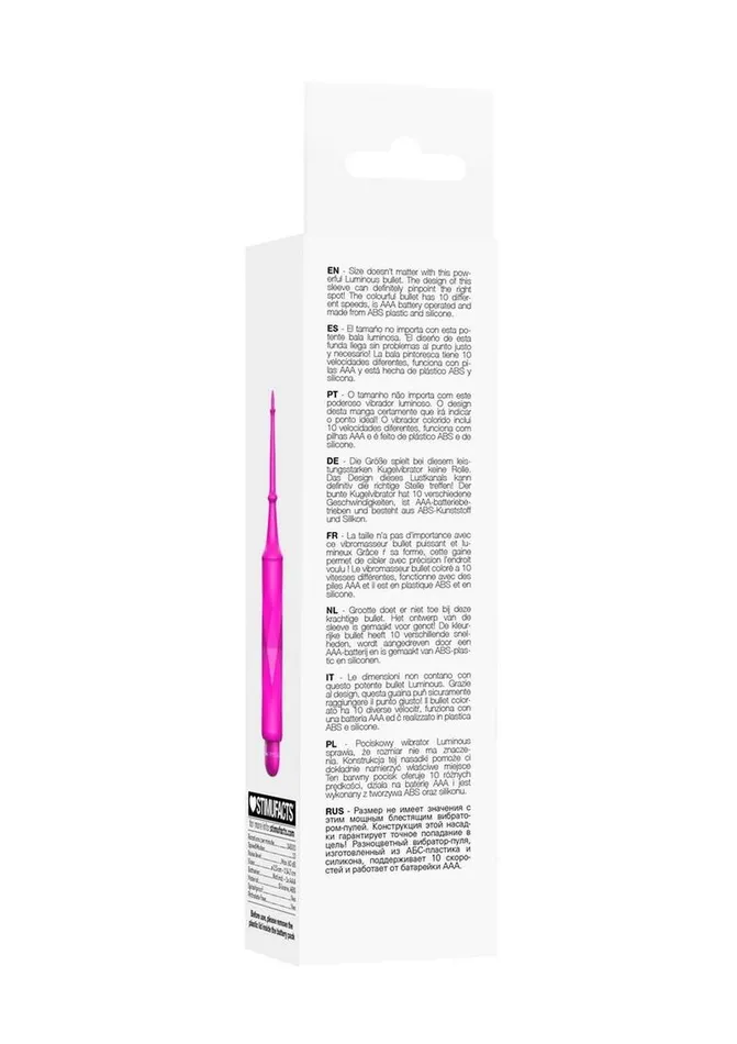 Female Sex Toys Luminous Circe Bullet with Silicone Sleeve Luminous