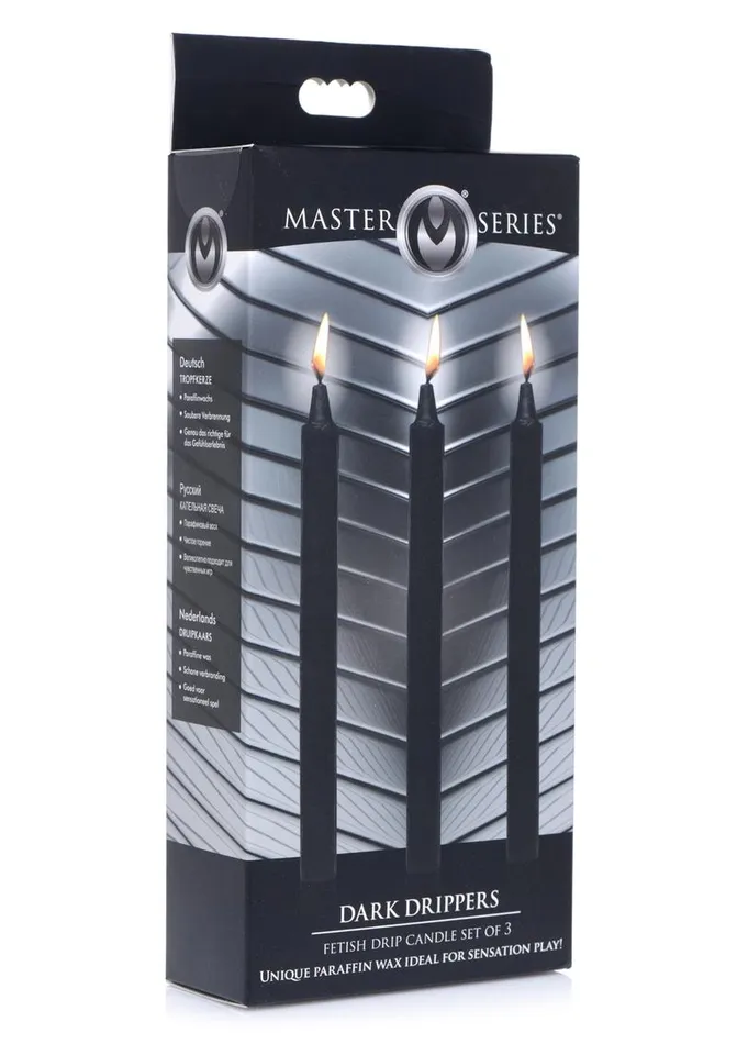 Master Series Anal Master Series Dark Drippers Fetish Drip Candles